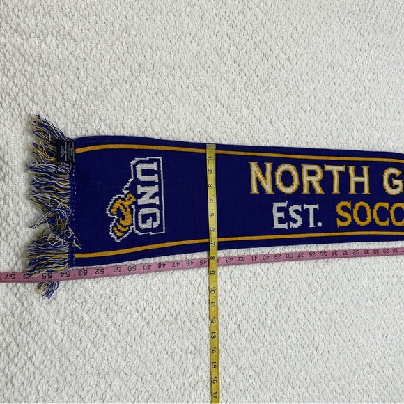UNG University of North Georgia Nighthawks Soccer Scarf - Picture 8 of 9